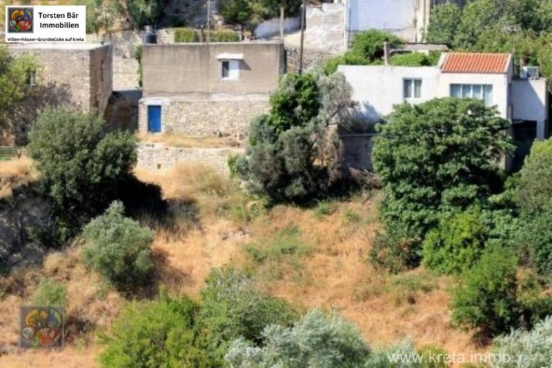 Gergeri Kreta, Südküste, Dorfhaus mit zwei Schlafzimmern auf einem großen Grundstück in Gergeri Haus kaufen